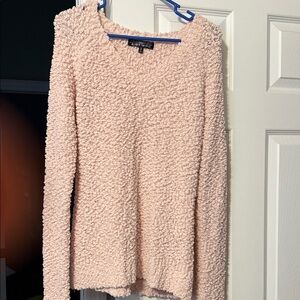 Almost Famous Soft Pink V-Neck Sweater
